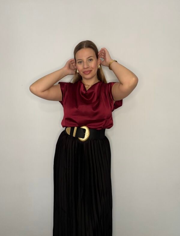FALDA LARGA PLIEGUES - Imagen 2