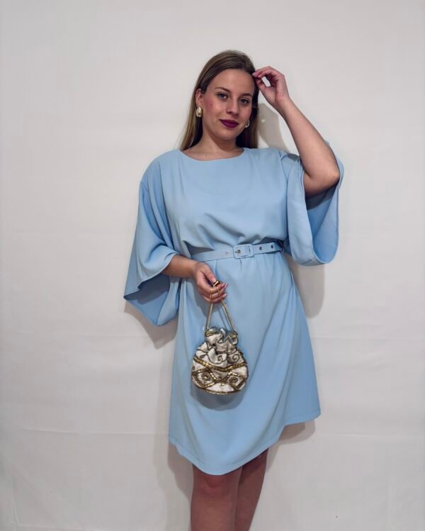 VESTIDO CORTO CINTURÓN - Imagen 3