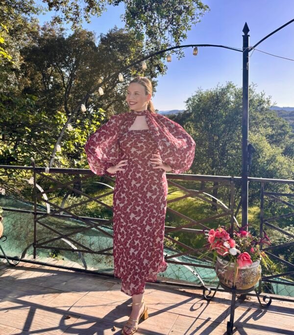 VESTIDO MIDI ESTAMPADO