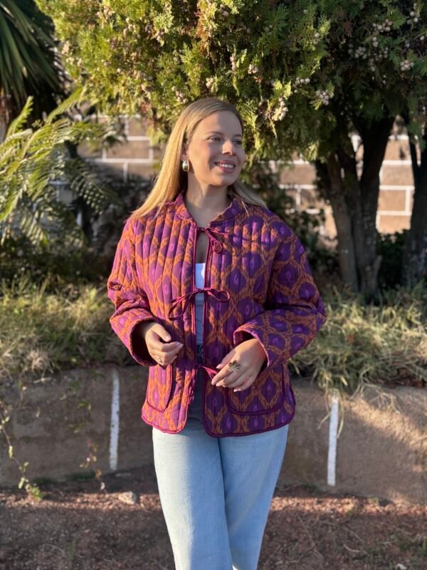 CHAQUETA ACOLCHADA ESTAMPADA - Imagen 3