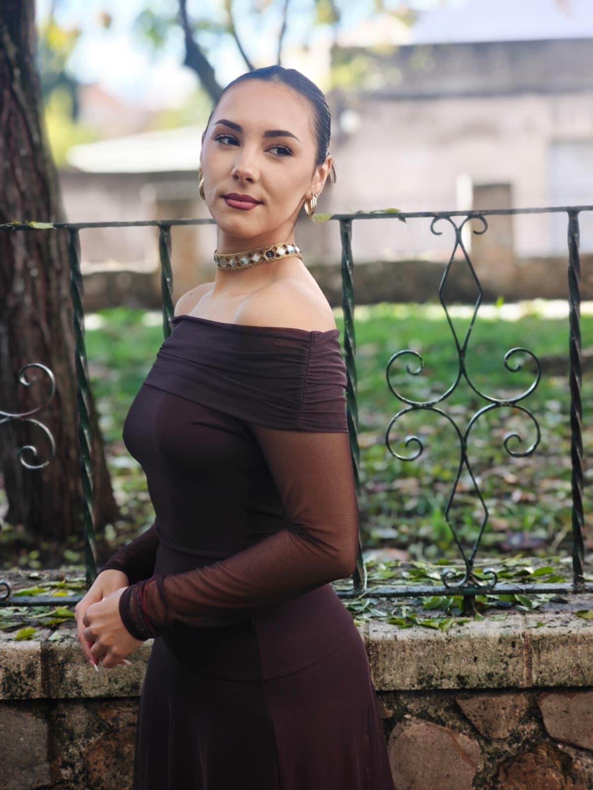 VESTIDO HOMBROS DESCUBIERTOS VESTIDO HOMBROS DESCUBIERTOS - Imagen 6