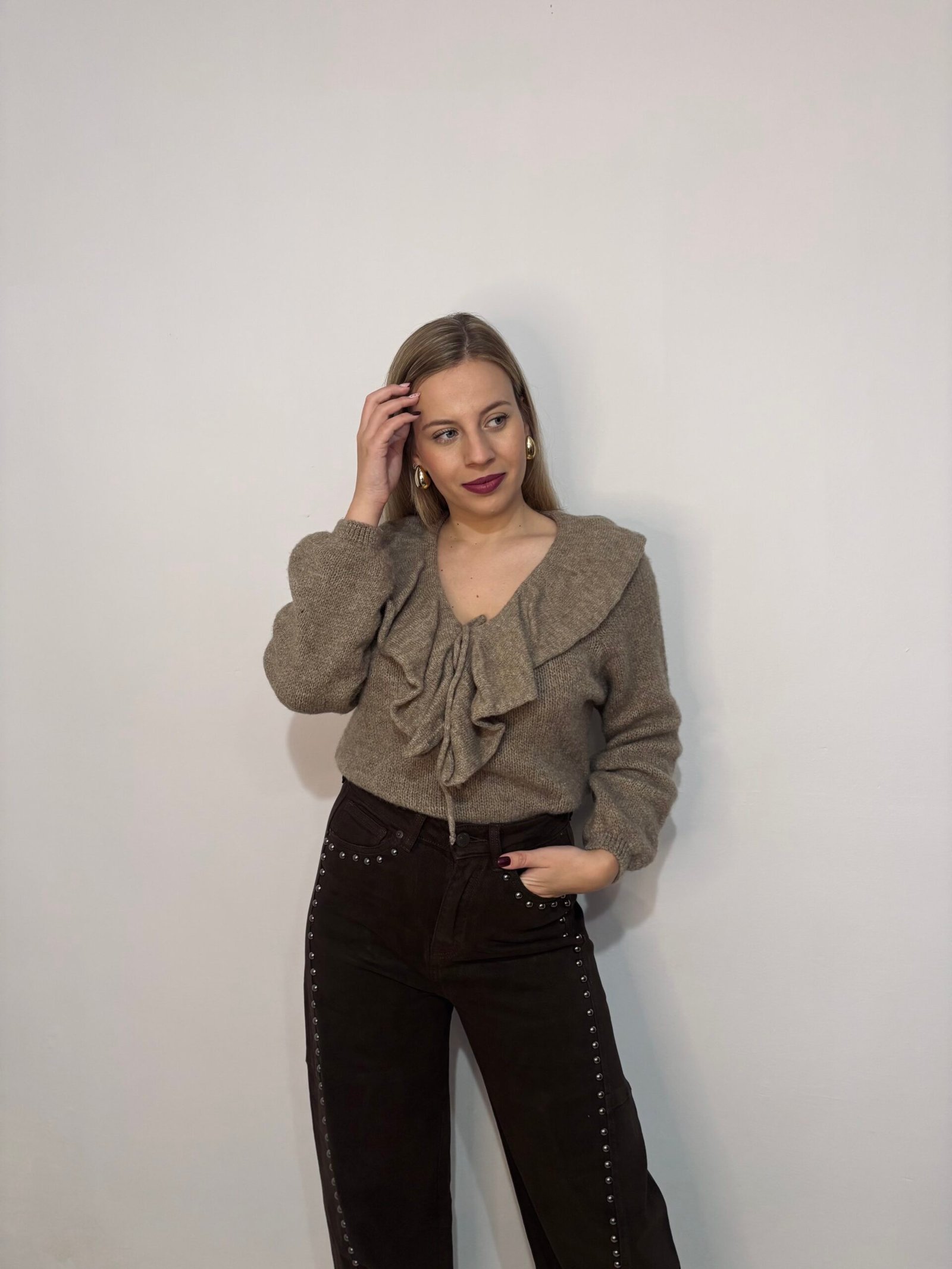 JERSEY CUELLO VOLANTE JERSEY CUELLO VOLANTE