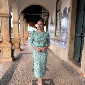 CONJUNTO DOS PIEZAS ESTAMPADO FLORAL