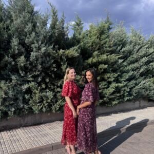VESTIDO MIDI FLORA