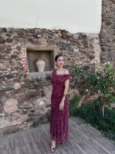 VESTIDO MIDI ASIMÉTRICO