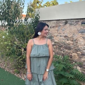 VESTIDO VOLANTES